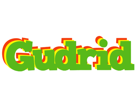 Gudrid crocodile logo