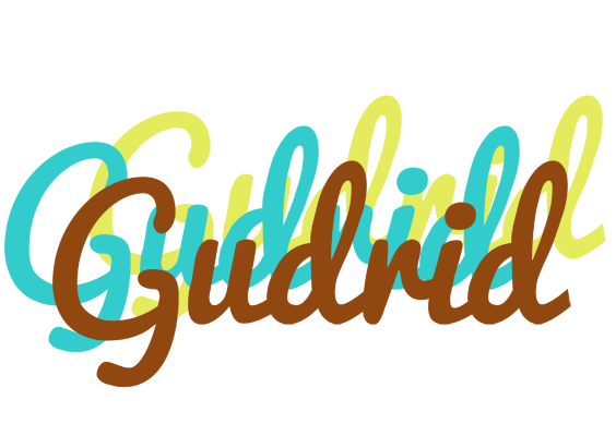 Gudrid cupcake logo