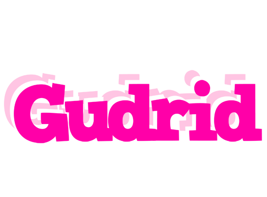 Gudrid dancing logo