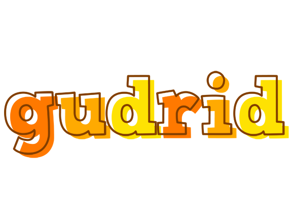 Gudrid desert logo