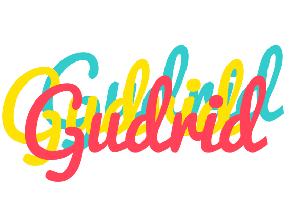 Gudrid disco logo