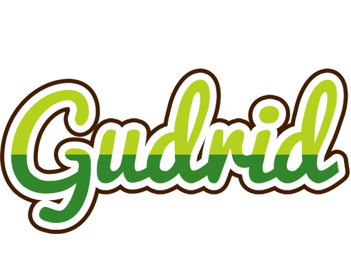 Gudrid golfing logo