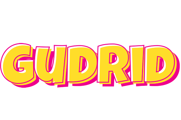 Gudrid kaboom logo