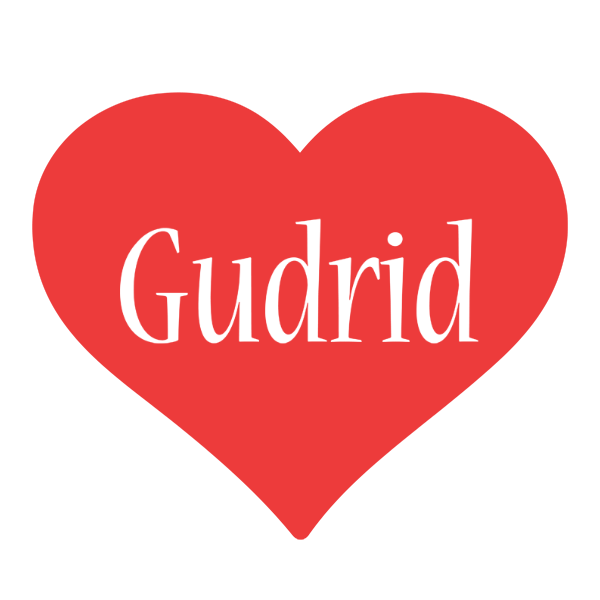 Gudrid love logo