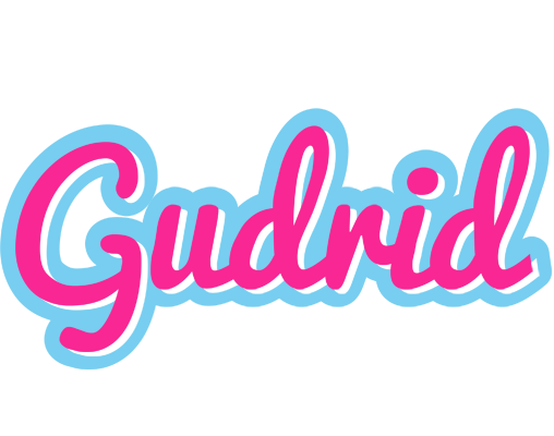Gudrid popstar logo