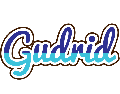 Gudrid raining logo
