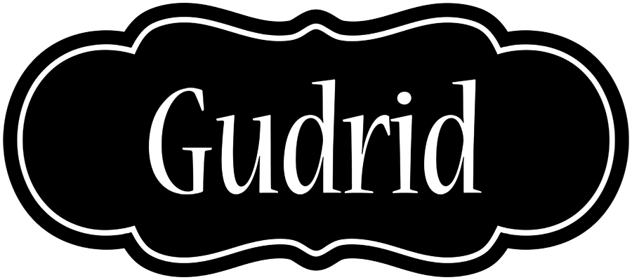Gudrid welcome logo