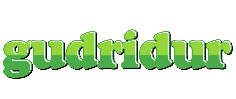 Gudridur apple logo