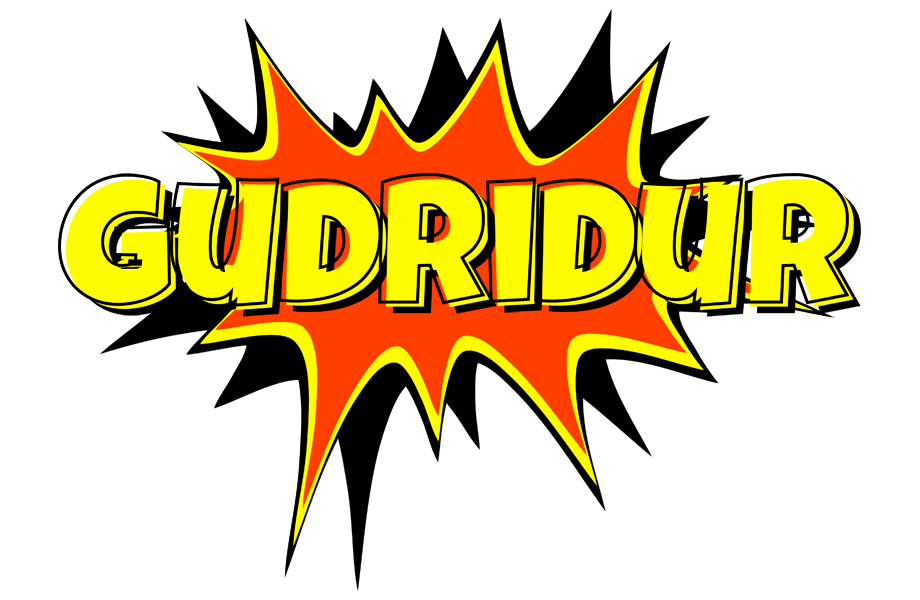Gudridur bazinga logo