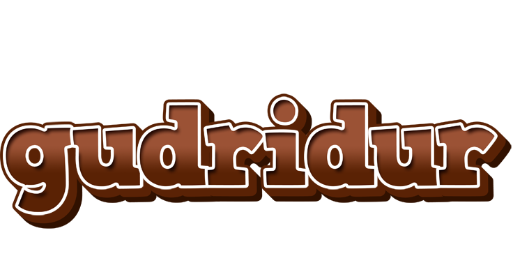 Gudridur brownie logo