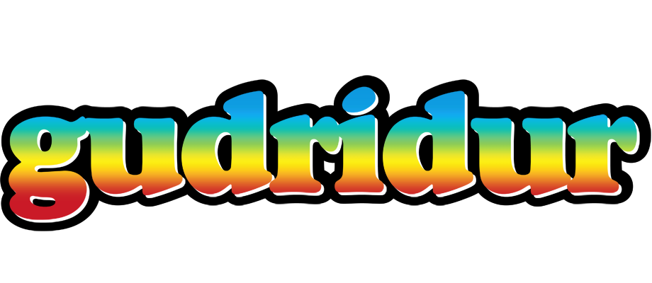 Gudridur color logo