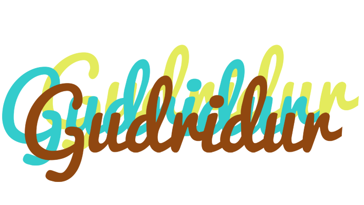 Gudridur cupcake logo
