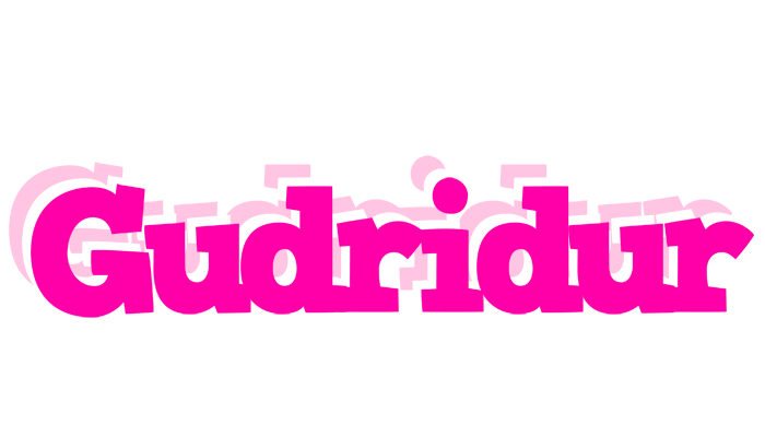 Gudridur dancing logo