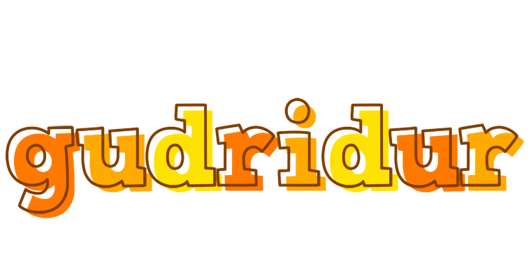Gudridur desert logo