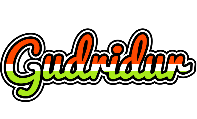 Gudridur exotic logo