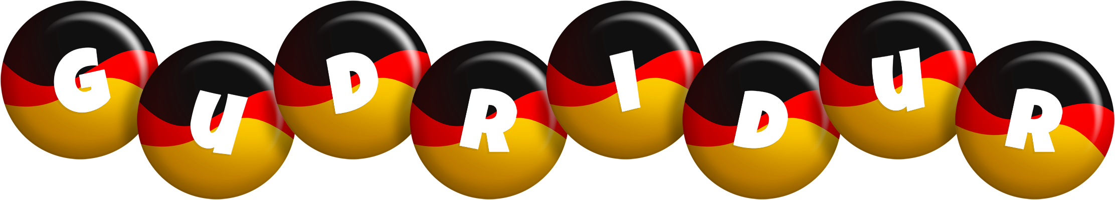 Gudridur german logo