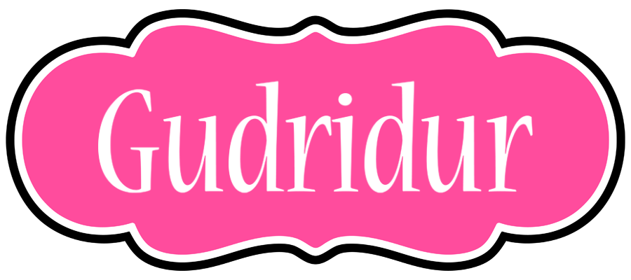Gudridur invitation logo