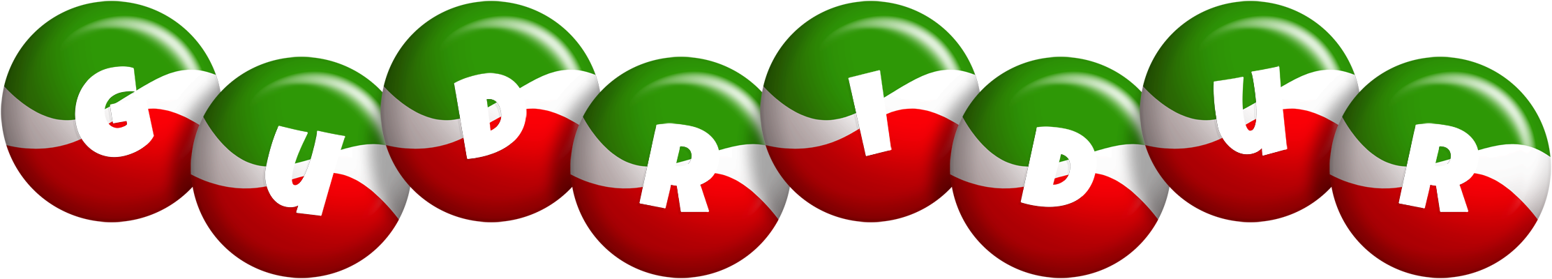 Gudridur italy logo