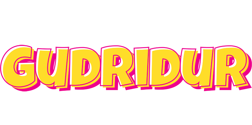 Gudridur kaboom logo