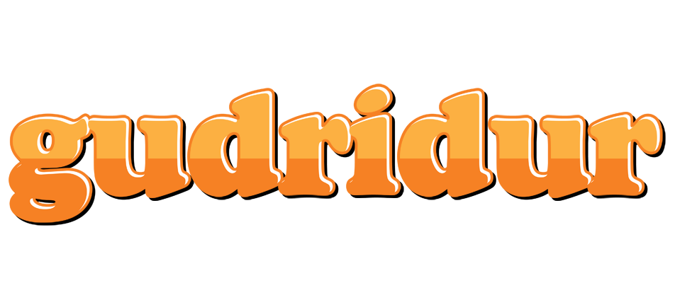 Gudridur orange logo