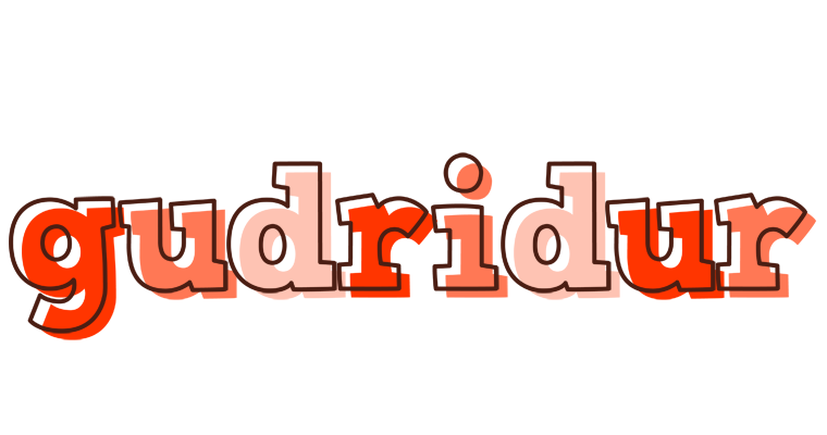 Gudridur paint logo