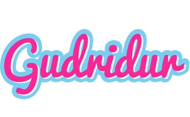 Gudridur popstar logo