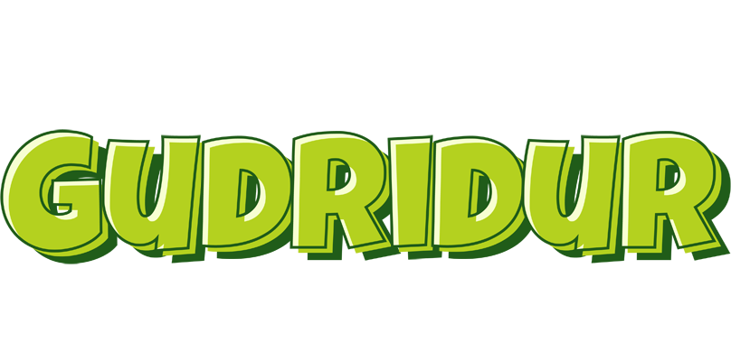 Gudridur summer logo