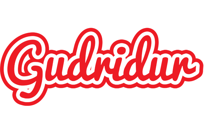 Gudridur sunshine logo