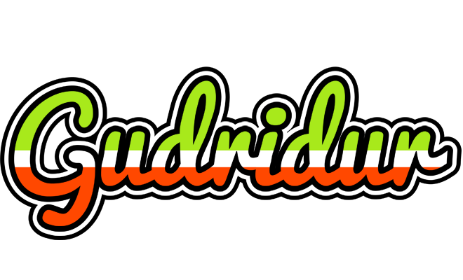 Gudridur superfun logo