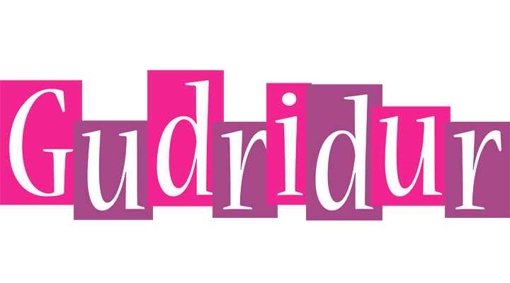 Gudridur whine logo