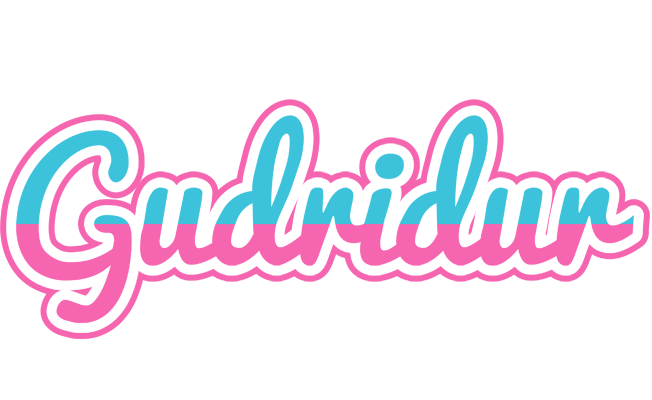 Gudridur woman logo