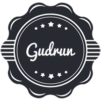 Gudrun badge logo