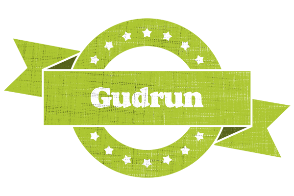 Gudrun change logo