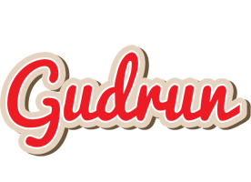 Gudrun chocolate logo