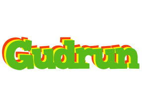 Gudrun crocodile logo