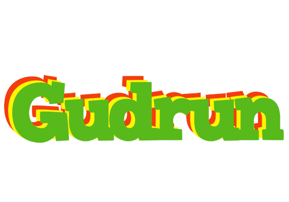 Gudrun crocodile logo