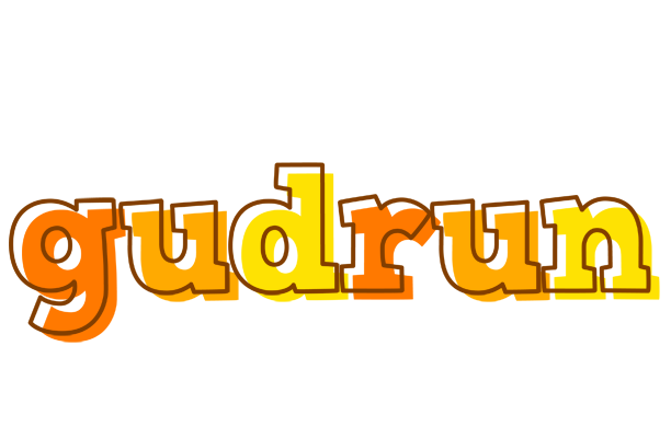 Gudrun desert logo