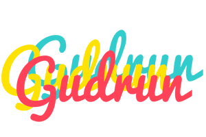 Gudrun disco logo