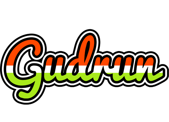 Gudrun exotic logo