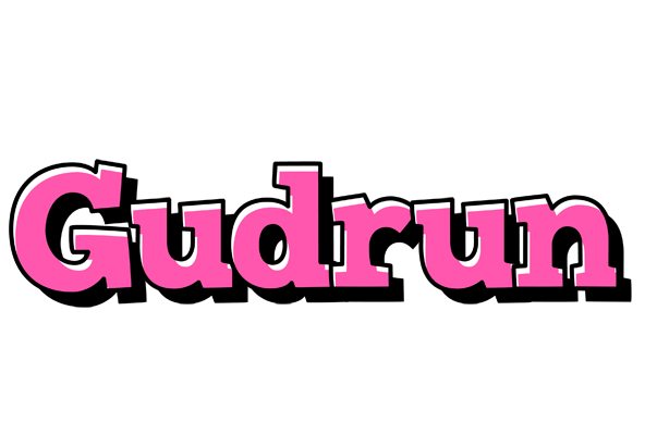 Gudrun girlish logo