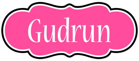 Gudrun invitation logo