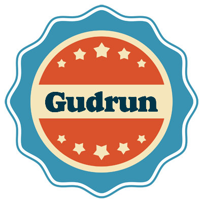 Gudrun labels logo
