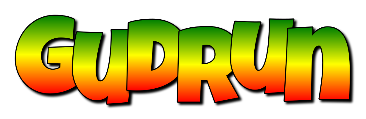 Gudrun mango logo