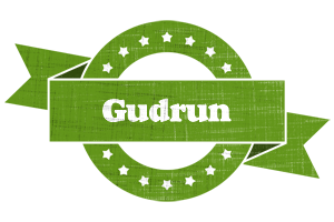 Gudrun natural logo