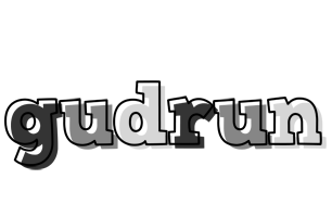 Gudrun night logo