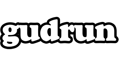 Gudrun panda logo