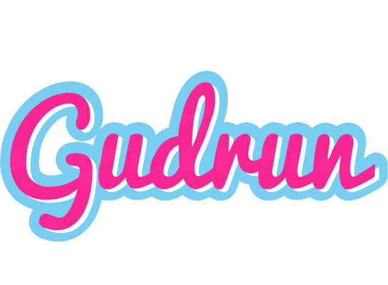 Gudrun popstar logo