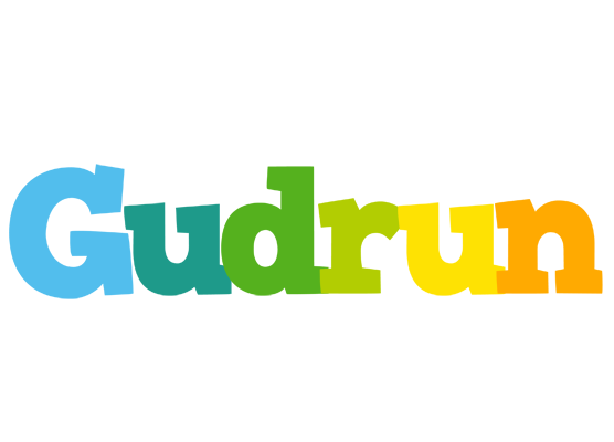 Gudrun rainbows logo