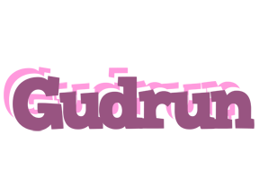 Gudrun relaxing logo