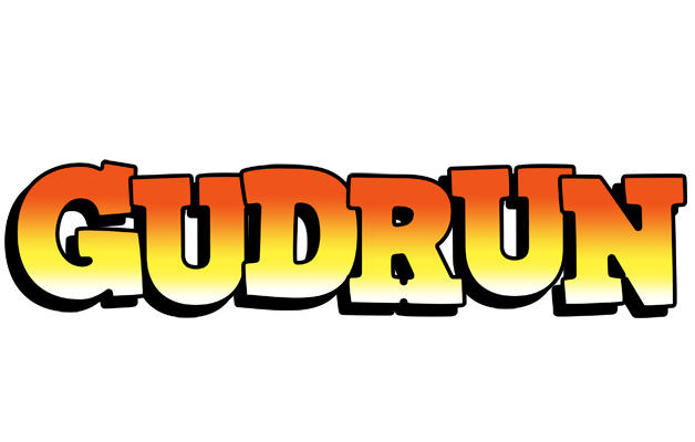 Gudrun sunset logo